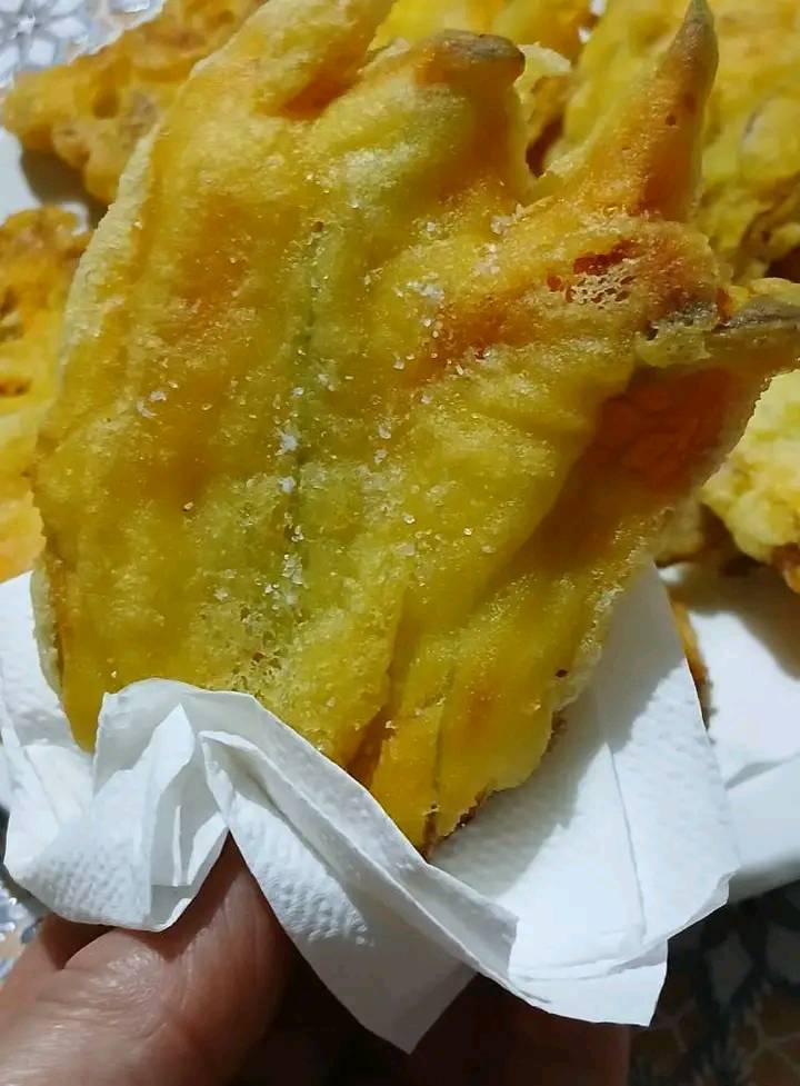 Fiori di Zucca Fritti Croccantissimi