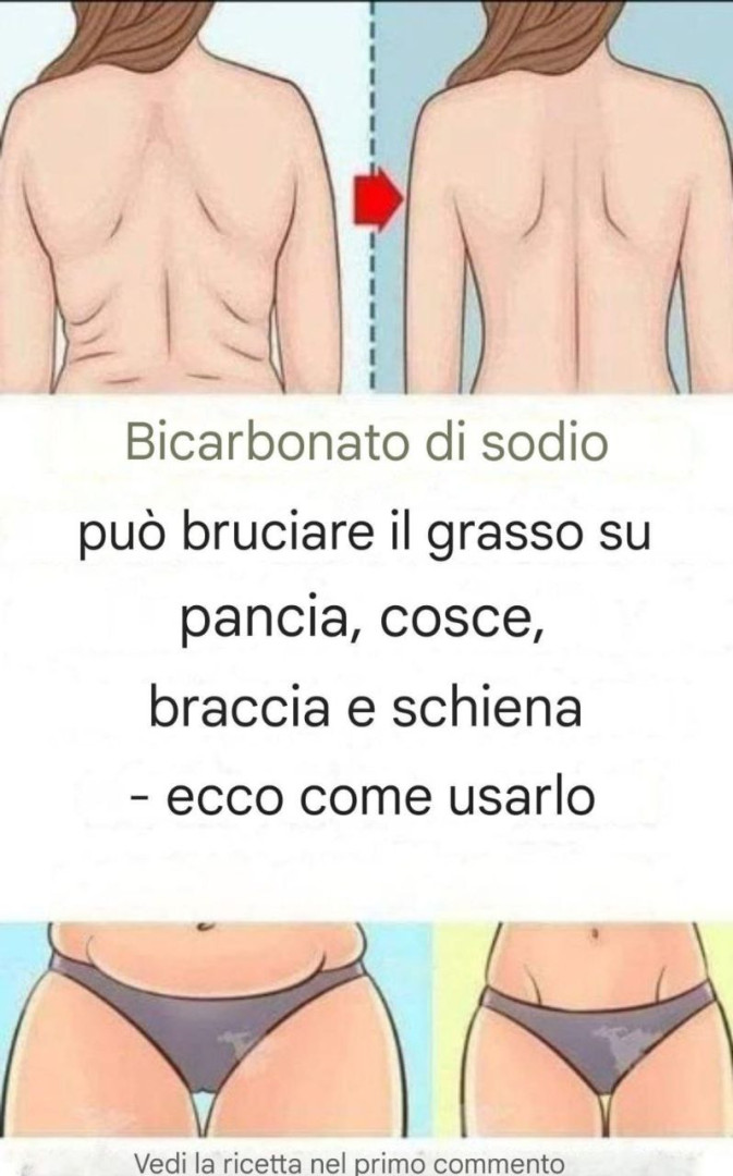 Ecco il modo migliore per usare il bicarbonato di sodio per perdere peso su braccia e addome