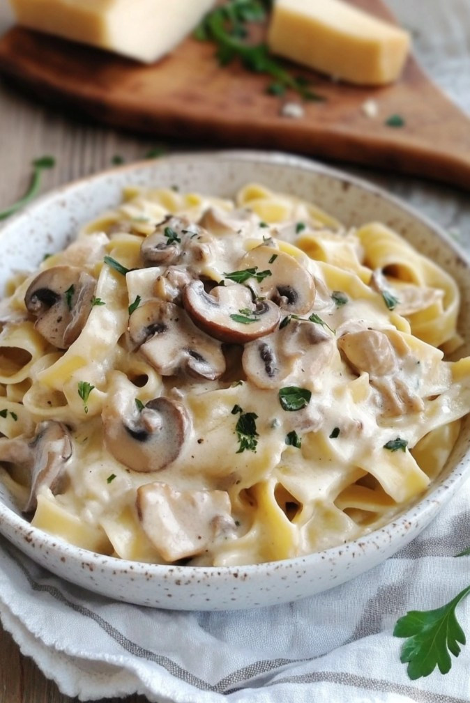 tagliatelle ai funghi porcini