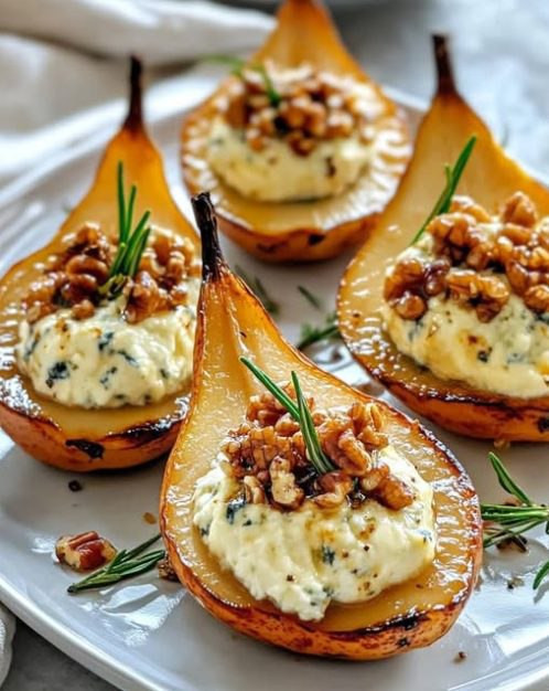 Pere al Forno con Formaggio e Noci: Un Elegante Antipasto per Sorprendere