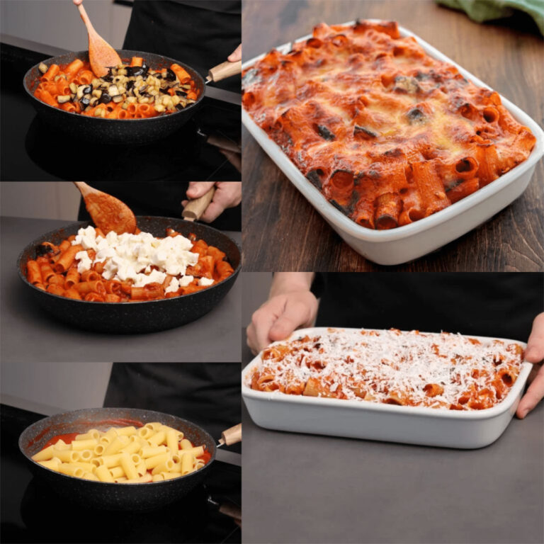 Pasta alla Norma al forno