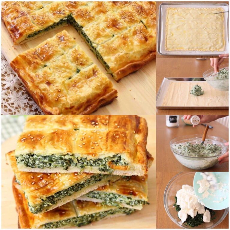 Pizza parigina con ricotta e spinaci