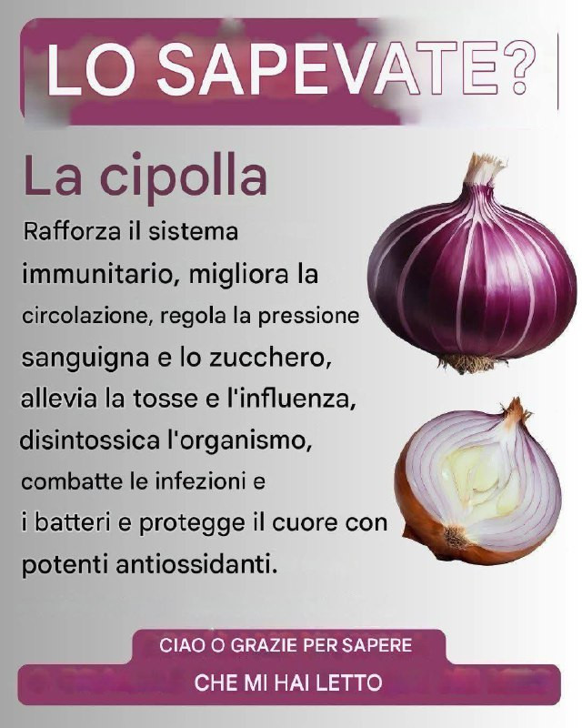 Smetti di andare in farmacia, la soluzione è nell’acqua di cipolla della tua cucina