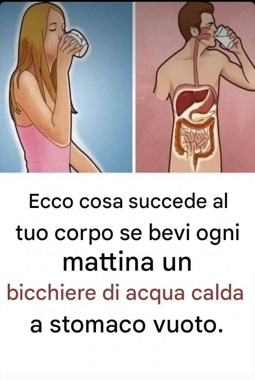 Inizia la giornata nel modo giusto con l’acqua