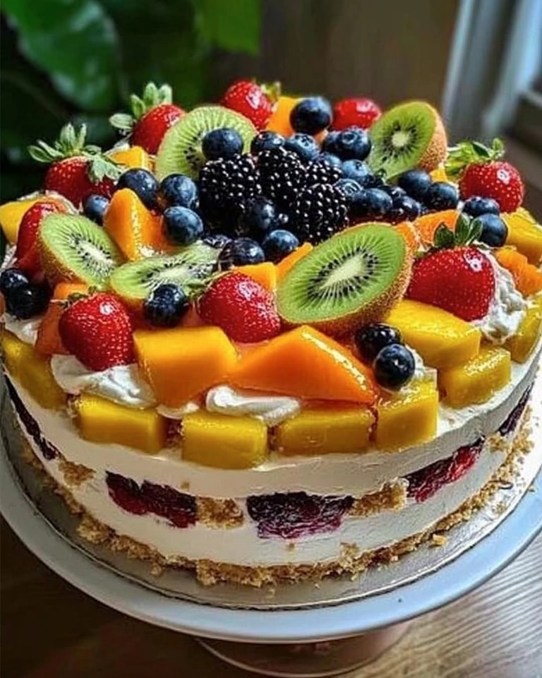 Ricetta Cheesecake con Insalata di Frutta La ricetta la trovi nel link al primo( c.o.m.m.e.n.t.o)👇👇👇✅✅⬇⬇⬇ Sostienici mettendo "Mi piace" e iscrivendoti per pubblicare altri post. Buon appetito! Grazie.