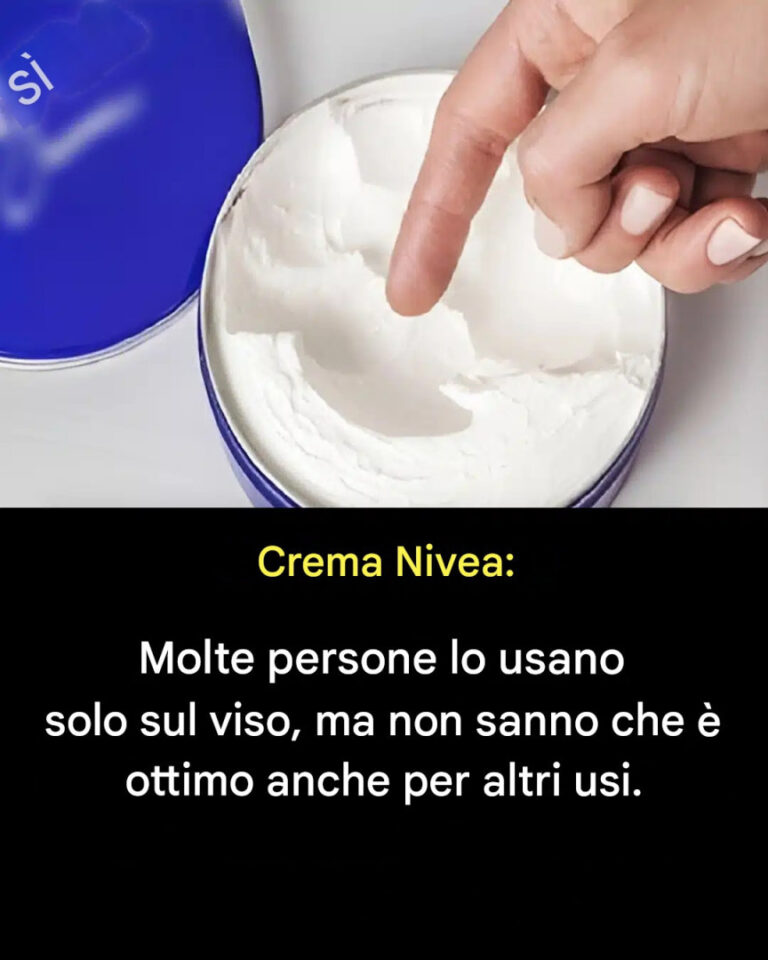 La crema Nivea ha benefici incredibili di cui molti non sono a conoscenza.