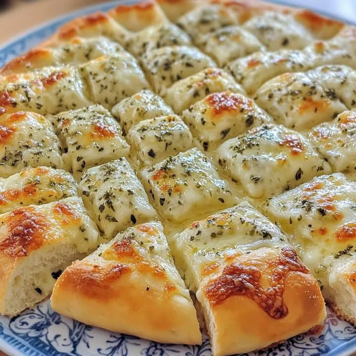 Pane all'aglio e formaggio