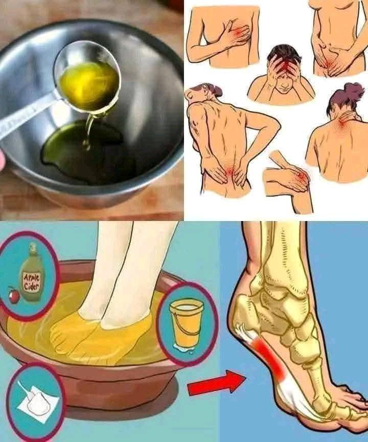 Metti a bagno i piedi nell’aceto una volta alla settimana e guarda scomparire questi 9 problemi di salute