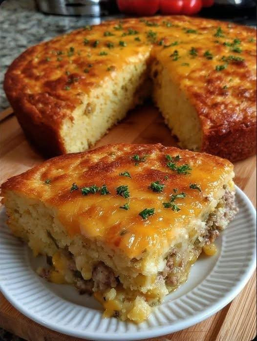 Auténtica receta de pan de maíz mexicano con un toque de queso y una corteza dorada perfecta