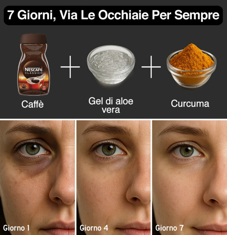 Crema fai da te contro le occhiaie con aloe vera, caffè e curcuma