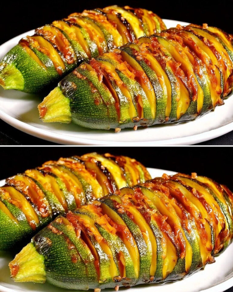 le zucchine Hasselback