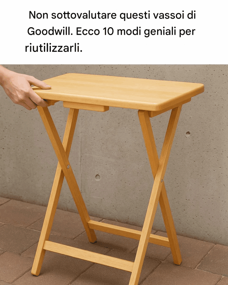 Non lasciarti sfuggire questi vassoi di Goodwill. Ecco 10 modi geniali per riutilizzarli.