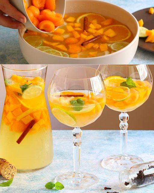 Sangria bianca: la ricetta della variante light da sorseggiare d’estate