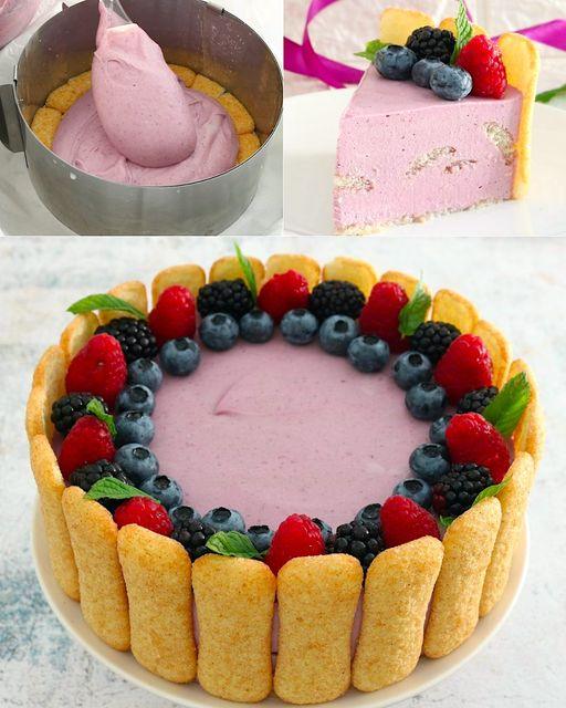 Pavesini Charlotte: la ricetta di una torta fredda deliziosa e scenografica