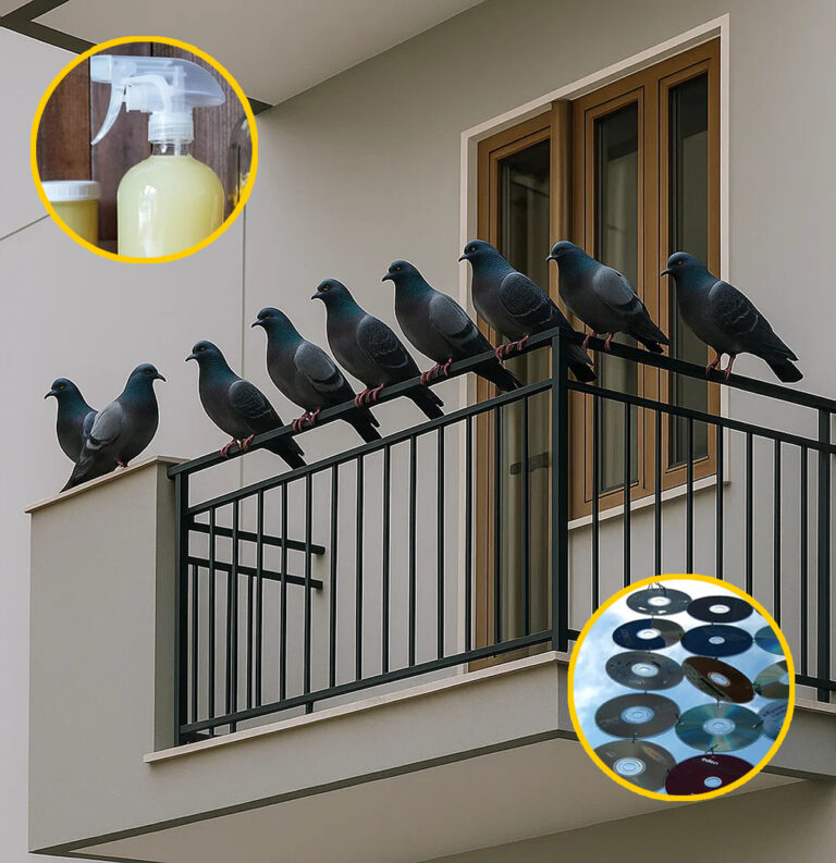 7 trucchi per tenere lontani i piccioni dal balcone, per evitare che sporchino e facciano rumore