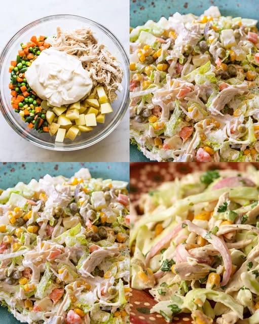 RICETTA INSALATA DI POLLO MESSICANA