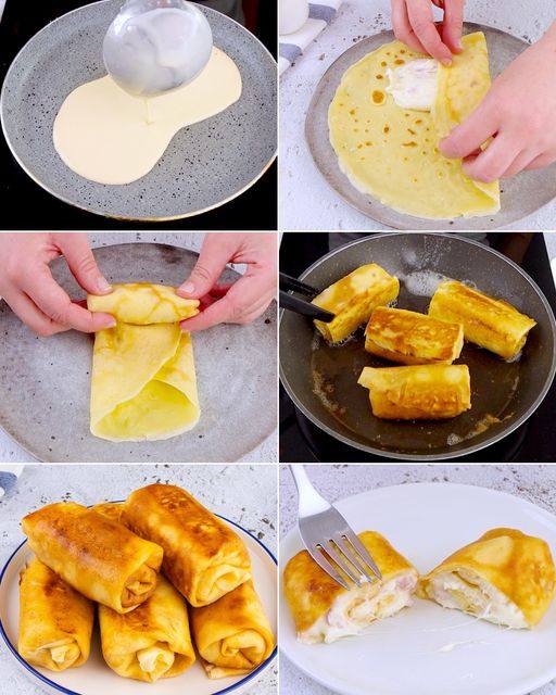 Crepe Rolls: perfetti per una cena veloce e golosa