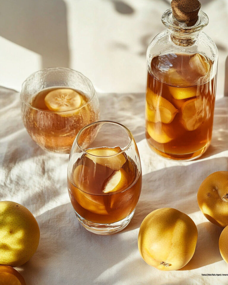 Liquore d’Oro di Mele Cotogne – Ricetta Casalinga dal Sapore Avvolgente