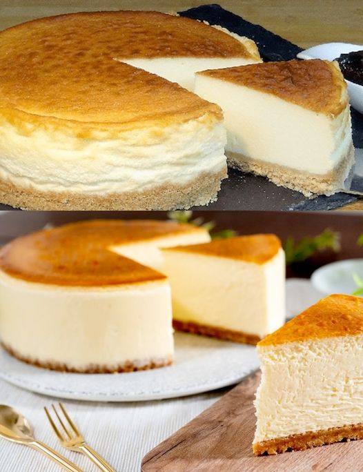 Si scioglie sulla lingua, cheesecake con crema pasticcera