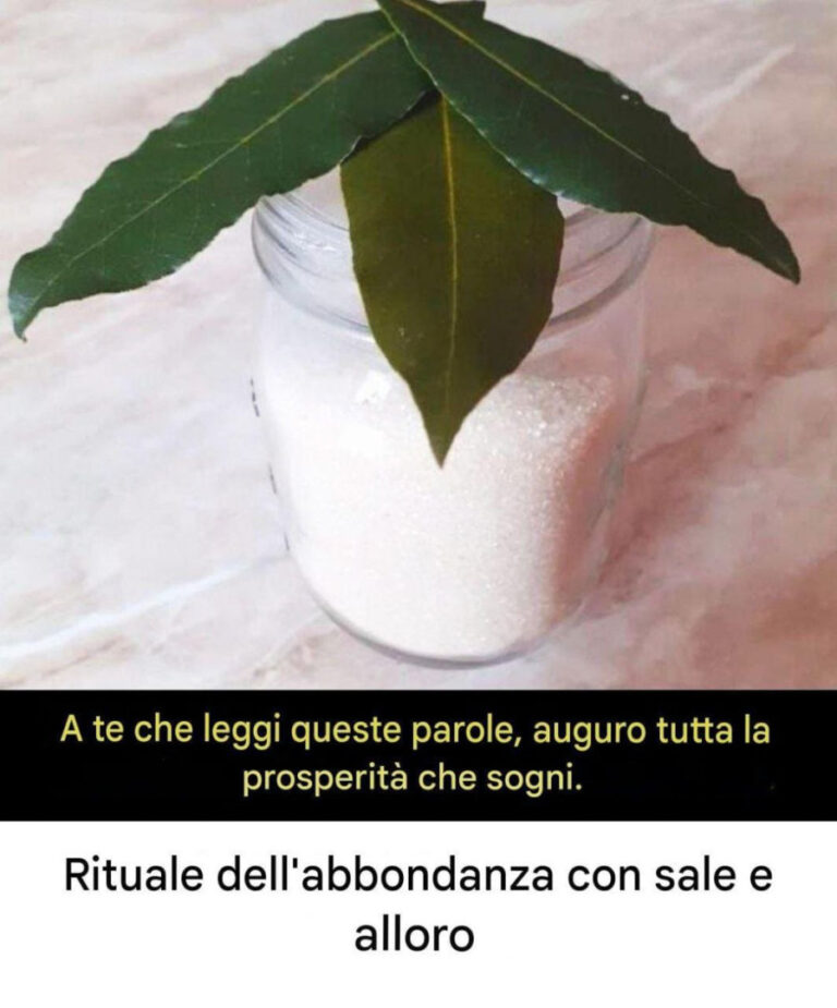 Rituale dell'Abbondanza con Sale e Alloro