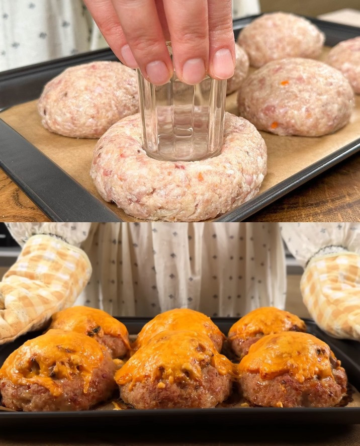 Polpette fritte al formaggio con salsa cremosa ai funghi e riso piccante