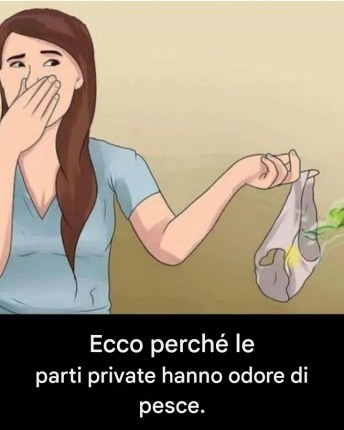 Scoperta inaspettata del perché le parti intime puzzano di pesce