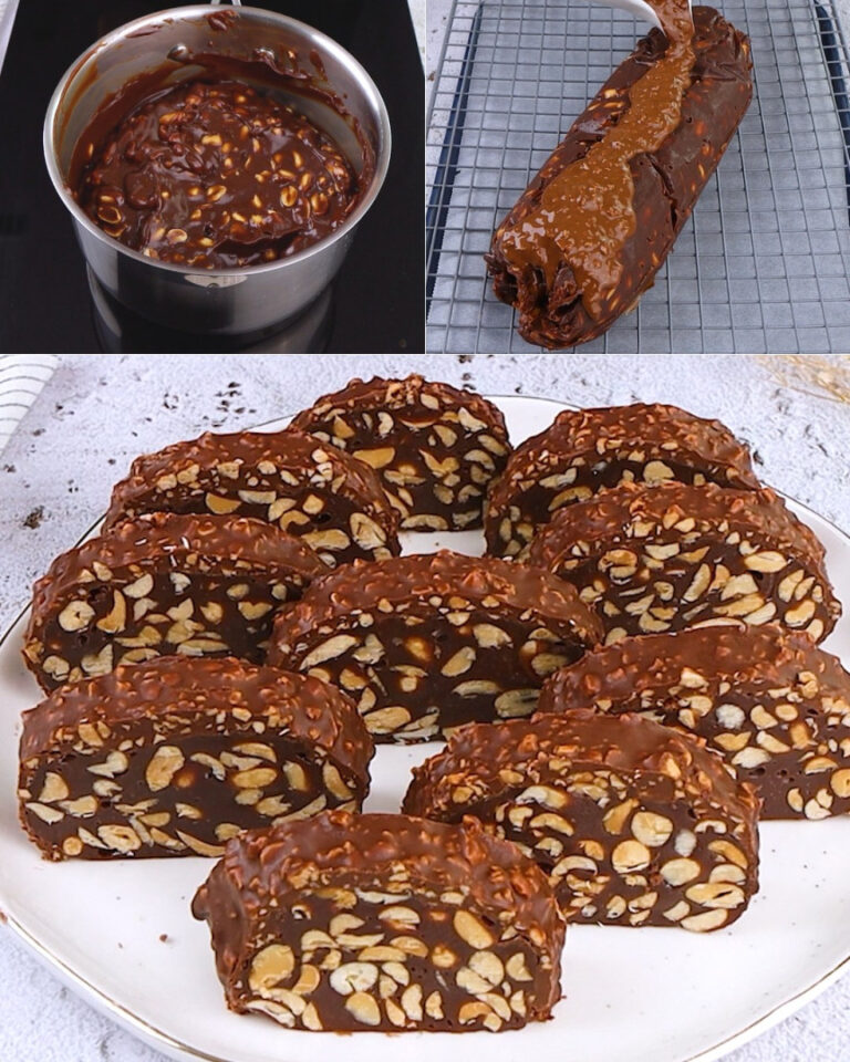 Salame al cioccolato con latte condensato: