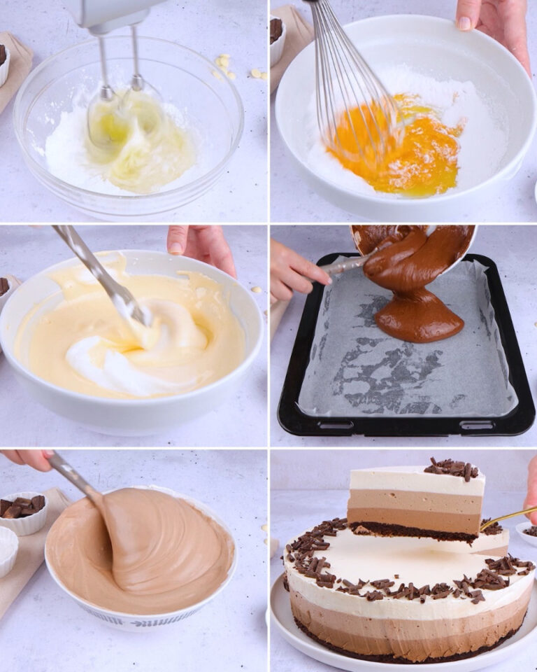 Pastel de Triple Chocolate