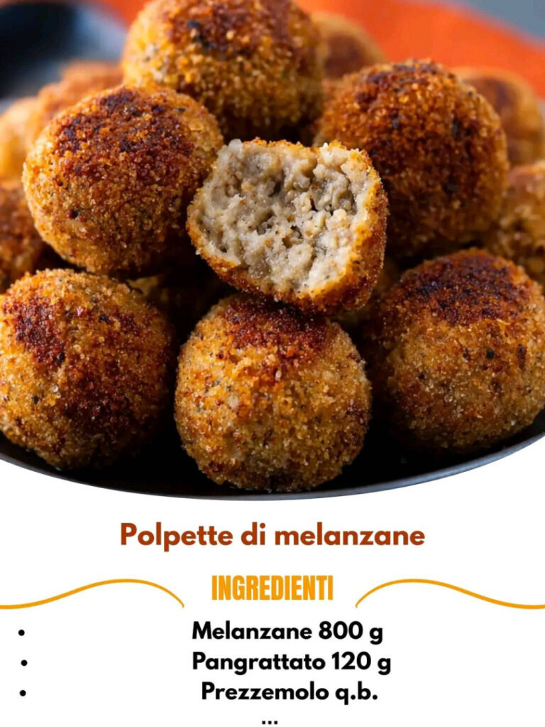 Polpette di melanzane