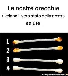Le nostre orecchie rivelano il vero stato della nostra salute