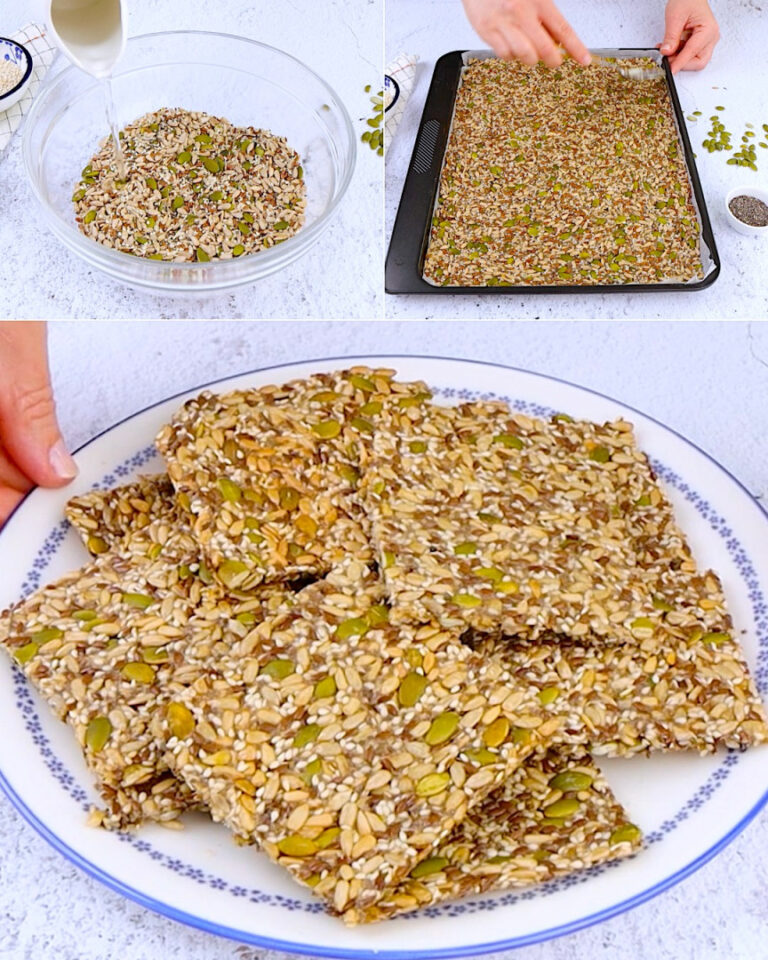 Crackers ai semi: la ricetta dello snack veloce e croccante