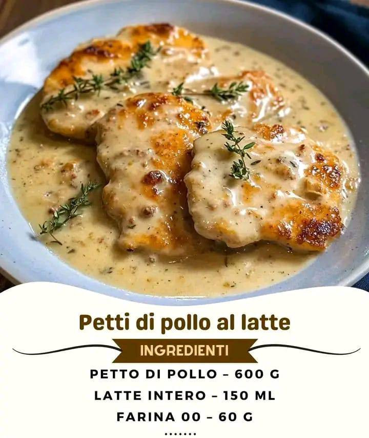 Petti di Pollo al Latte