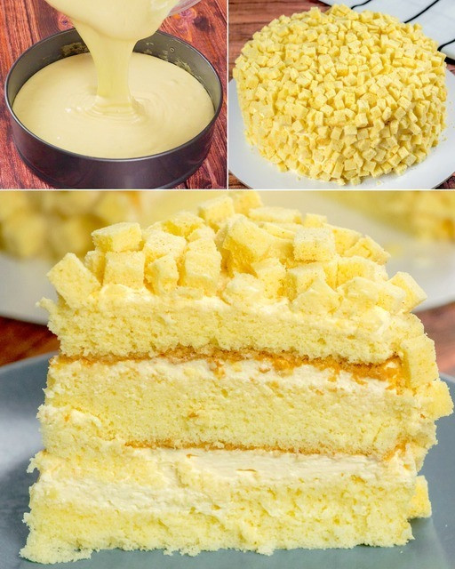 Alta, soffice e super cremosa Non perderti la ricetta: