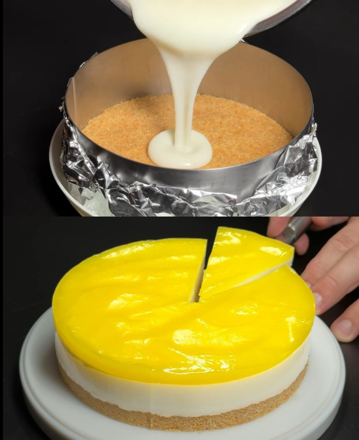 Dessert a strati al limone e vaniglia