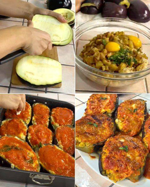 Svuota le melanzane 20 minuti in forno