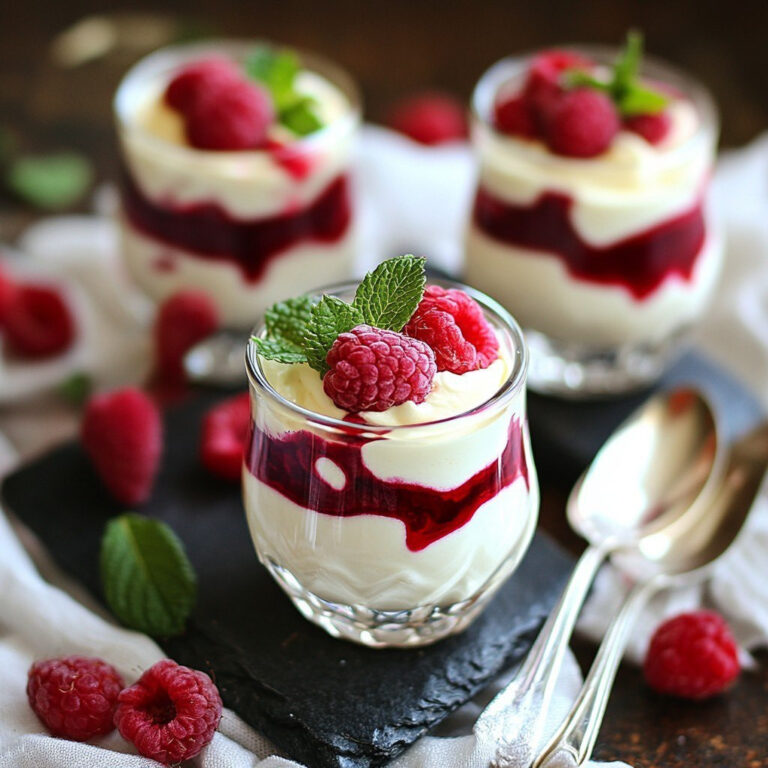 Verrine di mousse al cioccolato bianco e lamponi: un dessert elegante in pochi passi