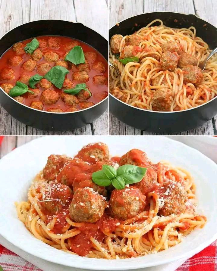 Spaghetti con le Polpette il Classico della Cucina Italoamericana