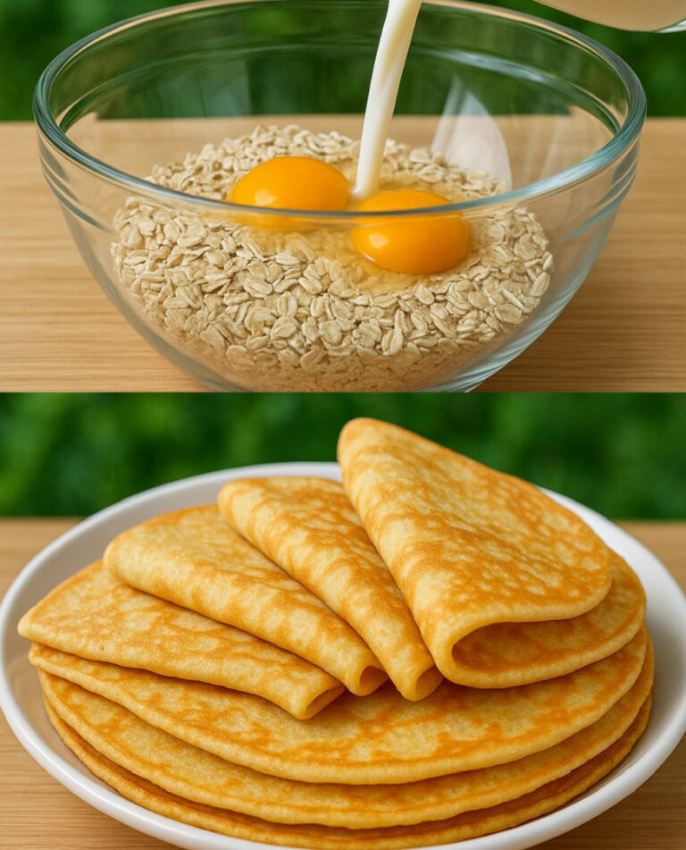 Ricetta per pancake di avena salutari in 5 minuti