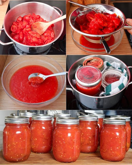 Passata di pomodoro: la ricetta facile della conserva fatta in casa