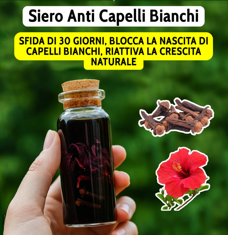 Un siero naturale per far tornare i capelli al colore naturale