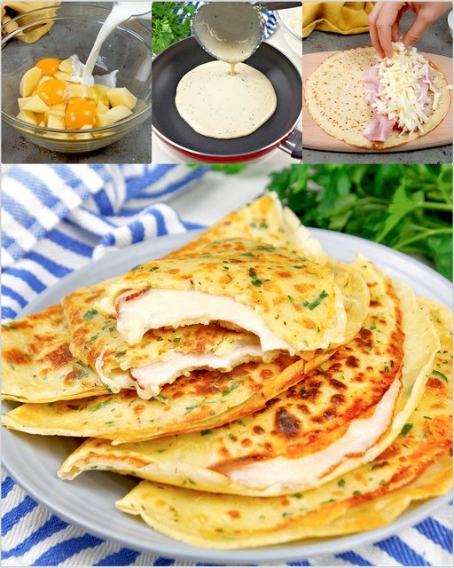 Crespelle di patate ripiene: perfette per una cena velocissima!