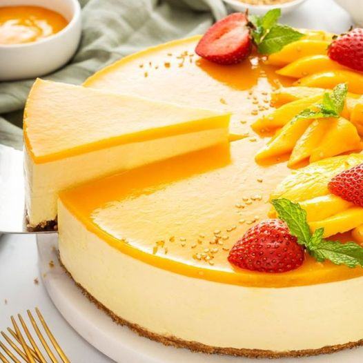 Ricetta Cheesecake Al Mango