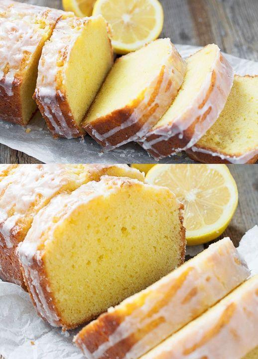 Torta al limone con yogurt in 5 minuti, rimane fresca e succosa per giorni