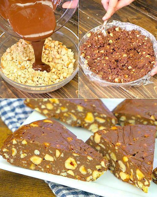 Croccante di mandorle e cioccolato