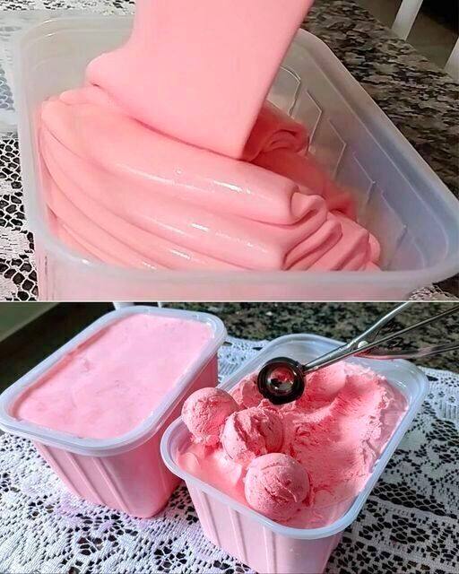 Il miglior gelato che abbia mai fatto, gelato alla fragola senza gelatiera