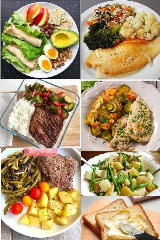 1 settimana di pasti per bruciare grassi e perdere peso