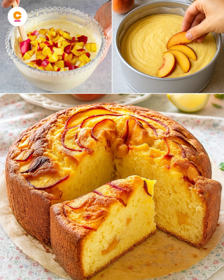 Torta pesche e yogurt: la ricetta del dolce genuino e profumato