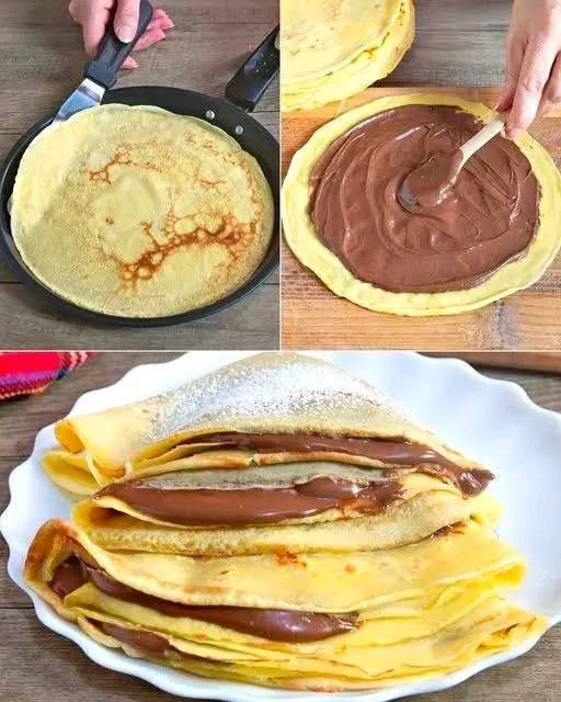 Crepes alla Nutella