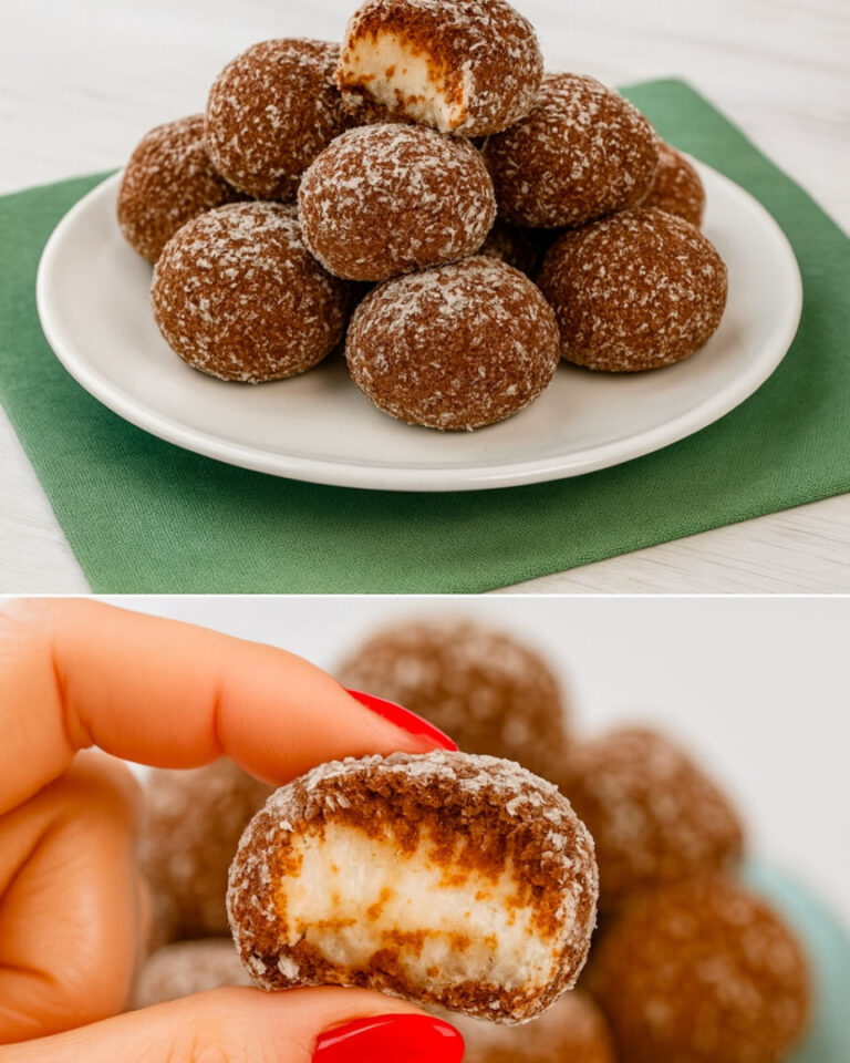 I tartufini freddi cioccolato e ricotta con cocco rapè