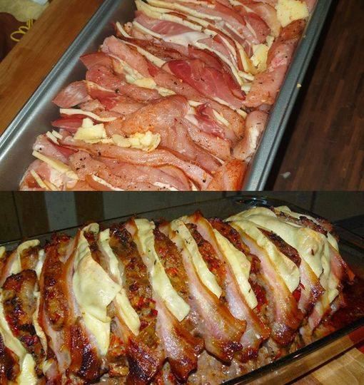 Carne a strati con formaggio, super tenera!